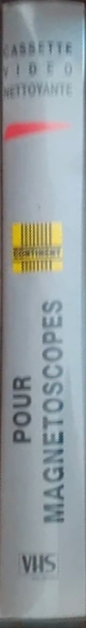 VHS, Video Home System Continent / Continente Cleaning Cassette 1985 France