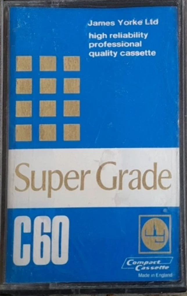 Compact Cassette James Yorke 60 "Super Grade" Type I Normal UK