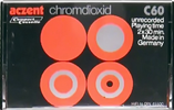 Compact Cassette Aczent 60 Type II Chrome 1978 Germany