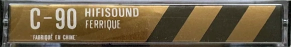 Compact Cassette HIFISOUND 90 Type I Normal 1985 France