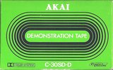 Compact Cassette Akai 30 "SD-D T10004" Demonstration Tape 1979 USA