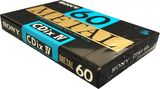 Compact Cassette Sony CDix IV 60 "CDIX4 60N" Type IV Metal 1990 Japan