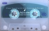 Compact Cassette AXIA J`z 2 Color 60 "JZ2K 60" Type II Chrome 2003 Japan