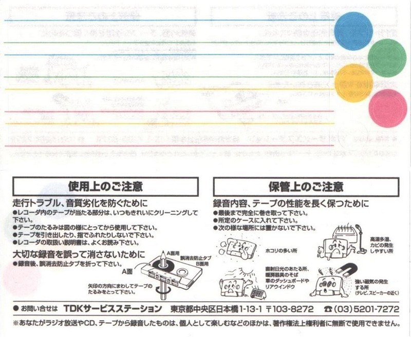 Compact Cassette TDK CDing 2 150 "CD2-150U" Type II Chrome 2002 Japan