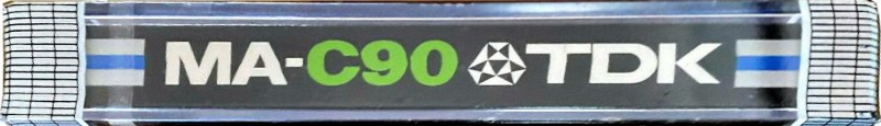 Compact Cassette TDK MA 90 Type IV Metal 1979 Europe, USA