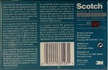 Compact Cassette Scotch BX 60 Type I Normal 1993 Worldwide