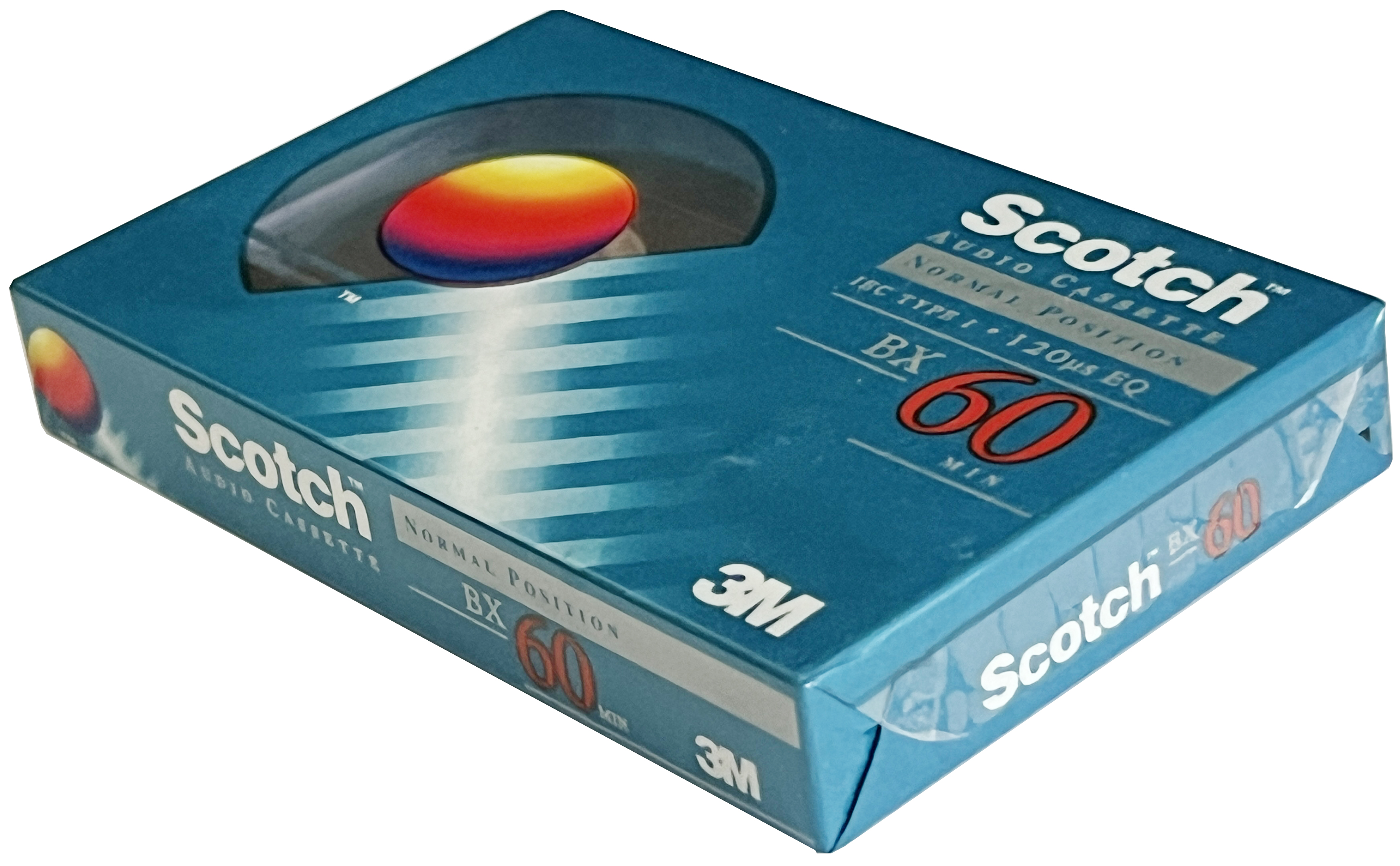 Compact Cassette Scotch BX 60 Type I Normal 1993 Worldwide