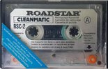 Compact Cassette Roadstar "Cleanmatic RSC-2" Cleaning Cassette Europe