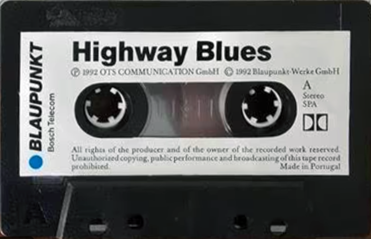 Compact Cassette Blaupunkt "Highway Blues. Pure Sound" Demonstration Tape 1992 Germany