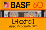 Compact Cassette BASF LH Extra I 60 Type I Normal 1981 Germany