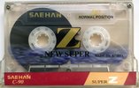 Compact Cassette Saehan New Super Z 90 Type I Normal Europe