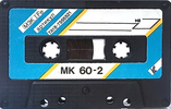 Compact Cassette No Name MK 60-2 60 "Fe I MK 60-2" Type I Normal USSR