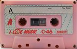 Compact Cassette Arrow İ love music 46 Type I Normal Japan
