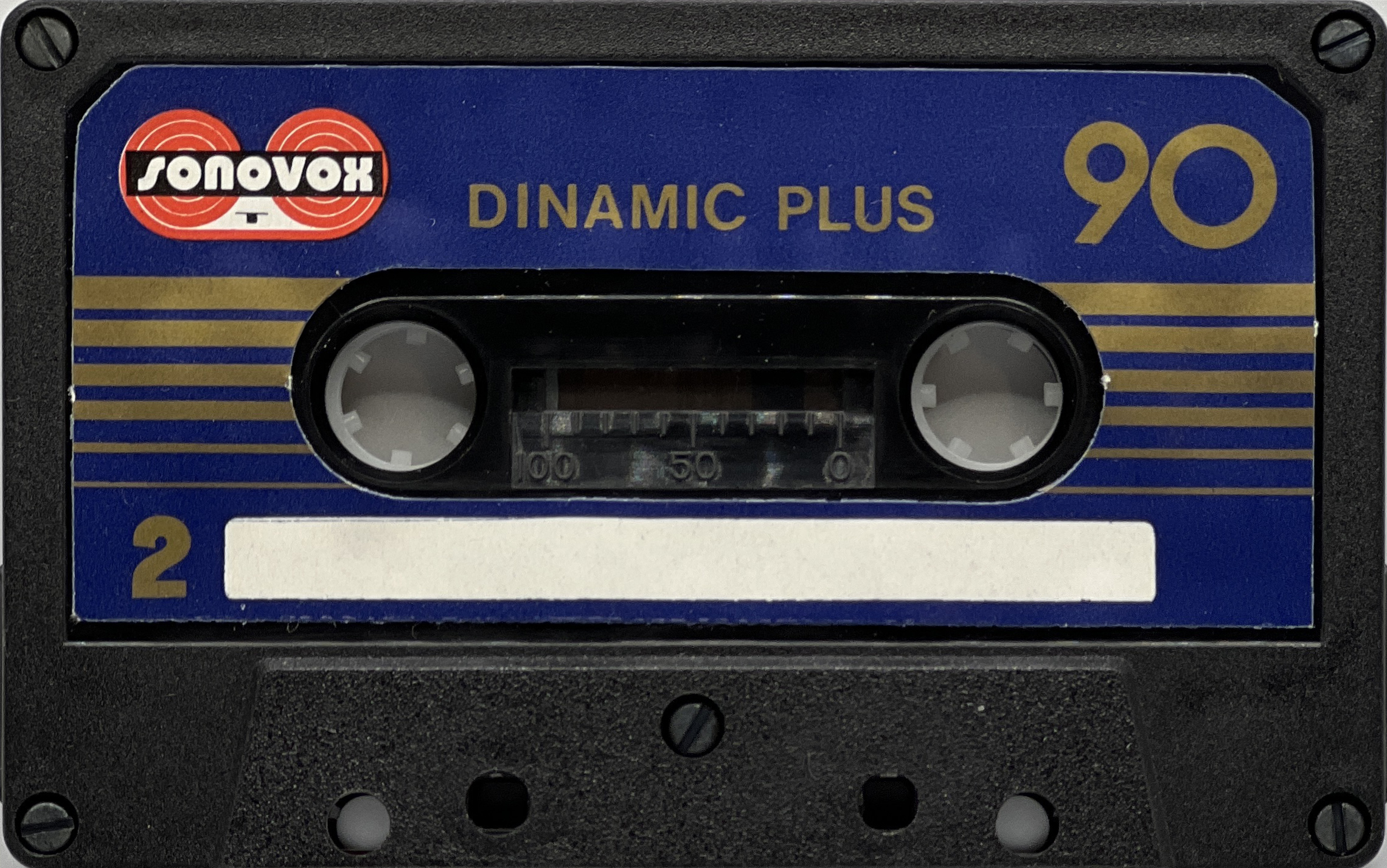 Compact Cassette Sonovox Dinamic Plus 90 Type I Normal 1980 Portugal