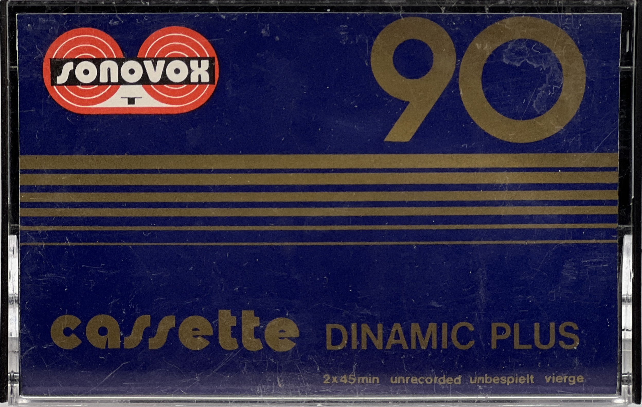 Compact Cassette Sonovox Dinamic Plus 90 Type I Normal 1980 Portugal