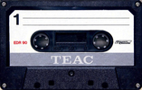 Compact Cassette Teac EDR 90 Type I Normal 1975 Australia