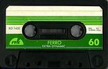 Compact Cassette RTV 60 Type I Normal Yugoslavia