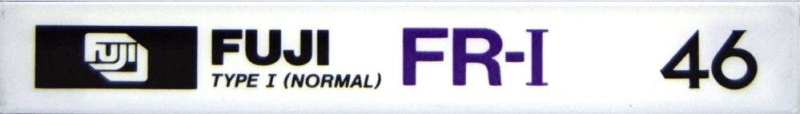 Compact Cassette Fuji FR-I 46 Type I Normal 1984 Europe