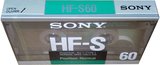 Compact Cassette Sony HF-S 60 "HF-S60A" Type I Normal 1988 Europe