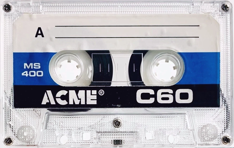 Compact Cassette Acme MS 400 60 Type I Normal Germany