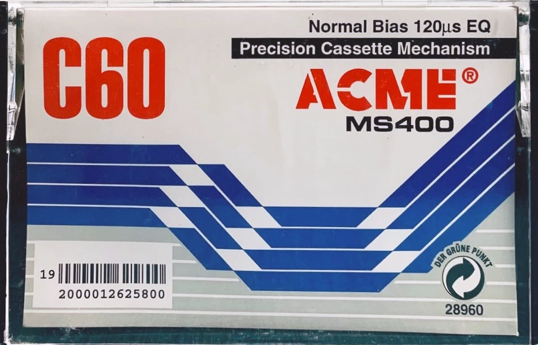 Compact Cassette Acme MS 400 60 Type I Normal Germany