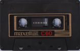 Compact Cassette Maxell UD XLII 60 Type II Chrome 1977 Europe