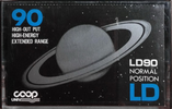 Compact Cassette CO-OP LD 90 Type I Normal Japan
