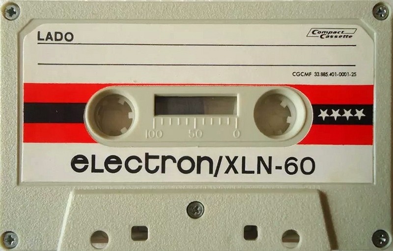 Compact Cassette Electron 60 Type I Normal