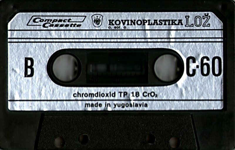 Compact Cassette Lož 60 Type II Chrome Yugoslavia