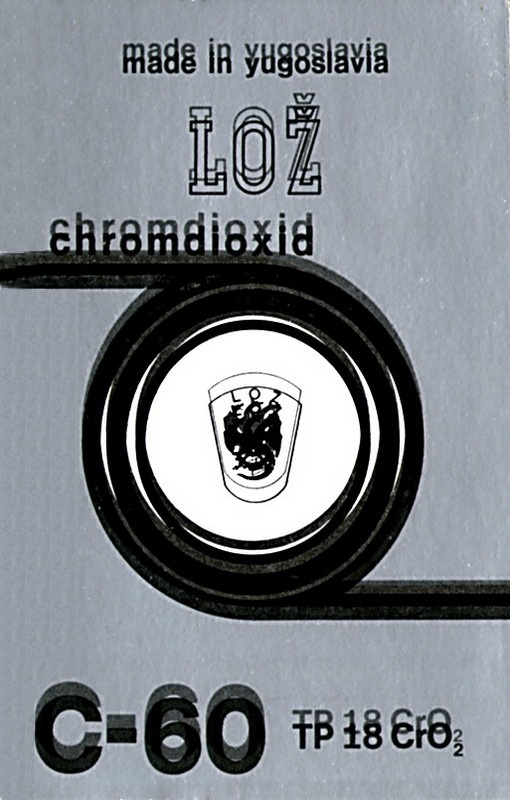 Compact Cassette Lož 60 Type II Chrome Yugoslavia
