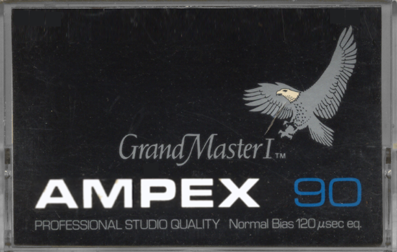 Compact Cassette Ampex Grand Master 90 Type I Normal 1980 USA