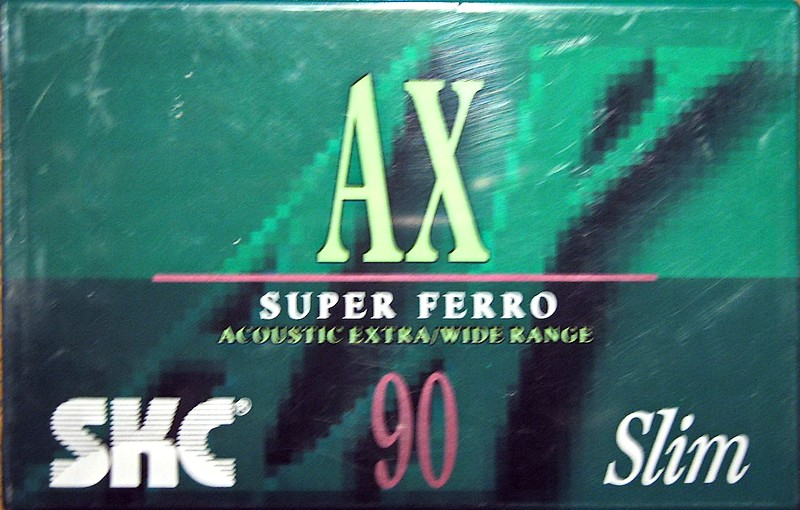 Compact Cassette SKC AX 90 Type I Normal 1995 Europe
