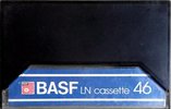 Compact Cassette BASF LN 46 Type I Normal 1975 Brazil