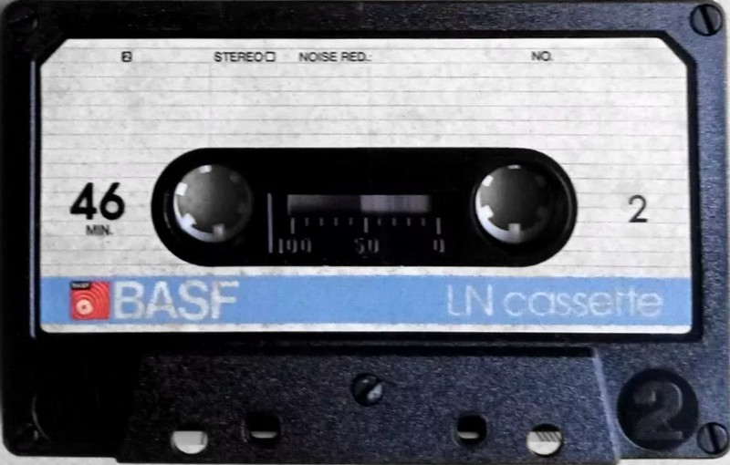 Compact Cassette BASF LN 46 Type I Normal 1975 Brazil