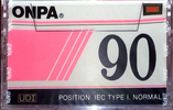 Compact Cassette ONPA UDI 90 Type I Normal Thailand