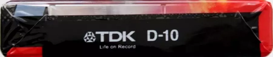 Compact Cassette TDK D 10 "D-10" Type I Normal 2001 Europe