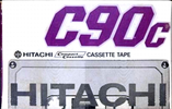 Compact Cassette Hitachi 90 Type I Normal 1971 Japan