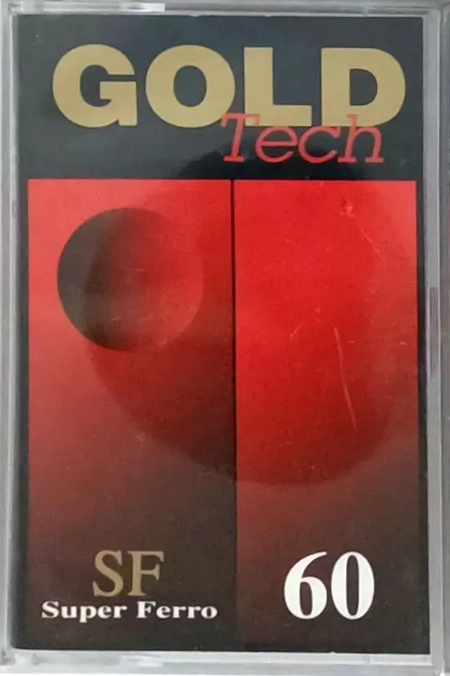Compact Cassette Gold Tech SF 60 Type I Normal 1994 Italy