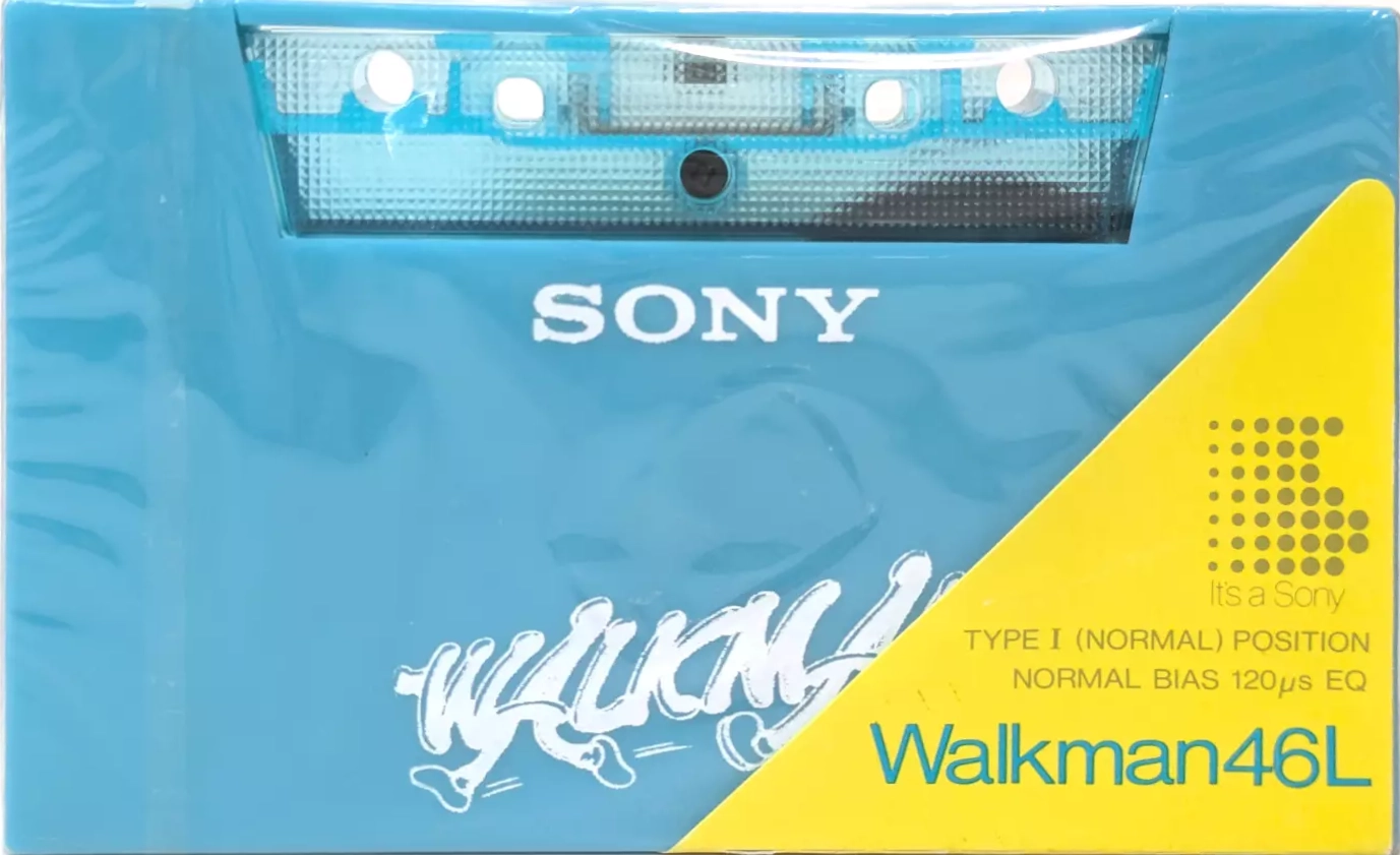 Compact Cassette Sony Walkman 46 "Walkman46L" Type I Normal Japan