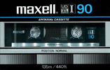 Compact Cassette Maxell UD XLI 90 Type I Normal 1982 USA