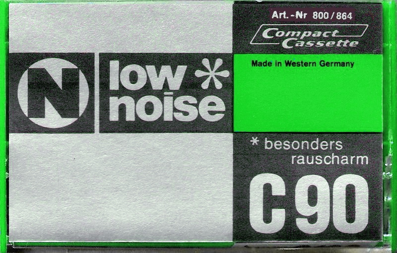 Compact Cassette Neckermann 90 "№ 800/864" Type I Normal 1975 Europe