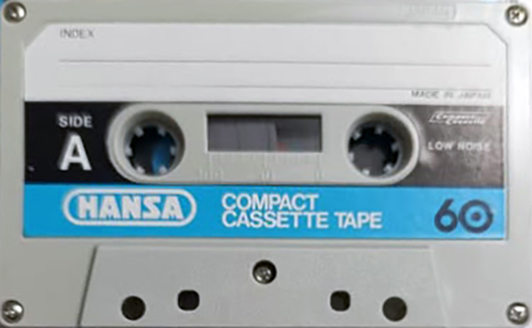 Compact Cassette Hansa 60 Type I Normal Japan