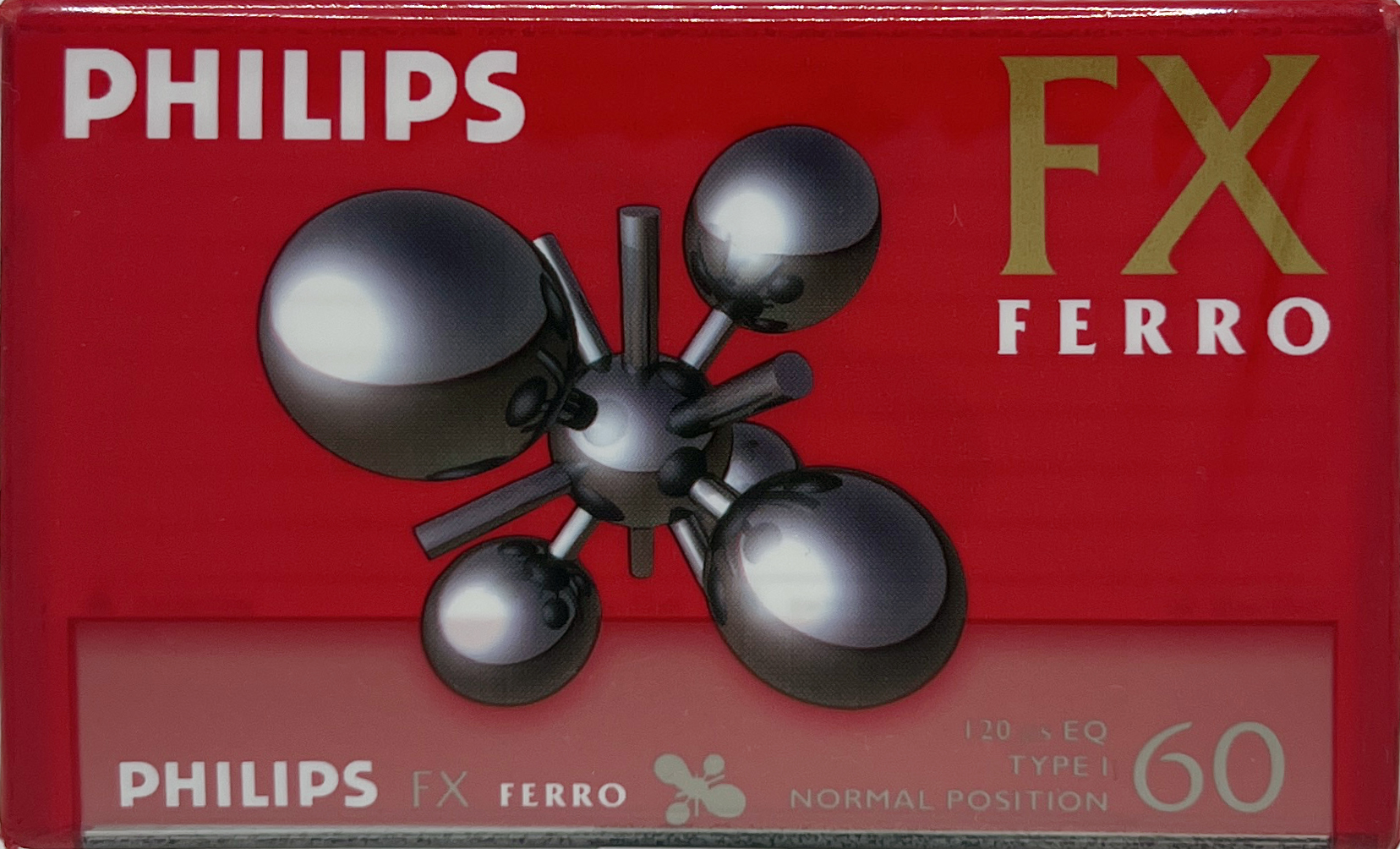 Compact Cassette Philips FX  Ferro 60 Type I Normal 1998 Europe