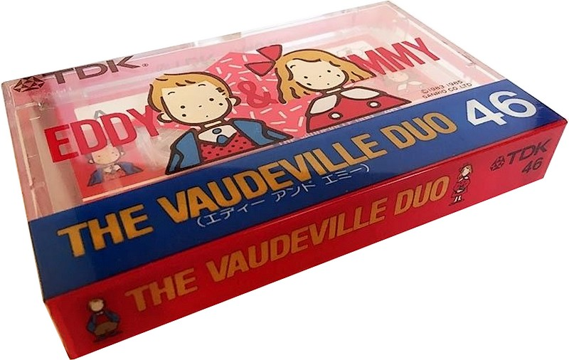 Compact Cassette TDK 46 "The Vaudeville Duo" Type I Normal 1985 Japan