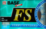 Compact Cassette BASF Ferro Standard 60 "FS" Type I Normal 1998 Brazil