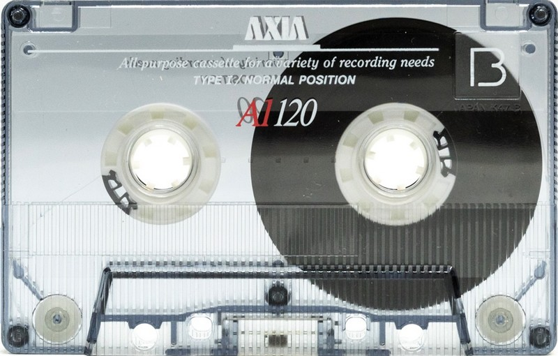 Compact Cassette AXIA A1 120 "A1S 120 Slim" Type I Normal 1991 Japan