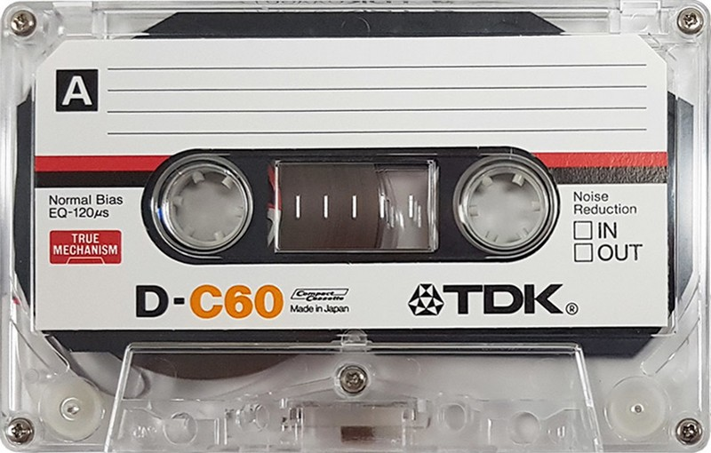 Compact Cassette TDK D 60 Type I Normal 1979 Japan