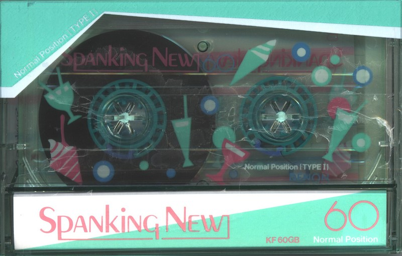 Compact Cassette Denon KF 60 "Spanking New KF60GB" Type I Normal 1986 Japan