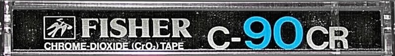 Compact Cassette Fisher CR 90 Type II Chrome 1982 USA