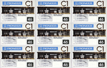 Compact Cassette Pioneer C1 46 Type II Chrome 1981 Japan